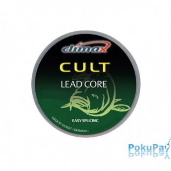 Ледкор Climax Cult Leadcore 1000m 20kg 45lbs weed olive