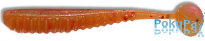 Виброхвост Reins Aji Ringer Shad 1,6 B65 (311 Brown Shrimp Red + 590 Fee Style Cola) 12шт
