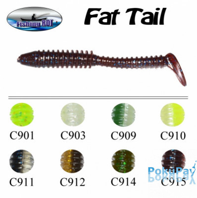 Fishing Roi Fat Tail 75мм цвет-C912 (3809)
