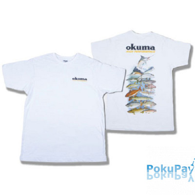 Okuma White Short Sleeve T-shirt (WT1WS-XL)
