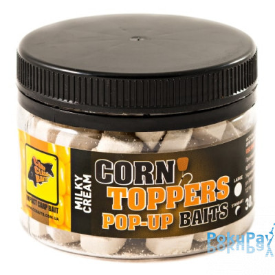 Насадка CCBaits Corn Toppers Pop-Ups Milky Cream 30g (CCB001391)