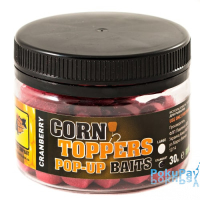 Насадка CCBaits Corn Toppers Pop-Ups Cranberry 30g (CCB001385)