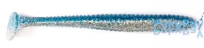 Виброхвост Lucky John S-Shad Tail 3,8 Chrystal Blue 5шт (140145-T05)