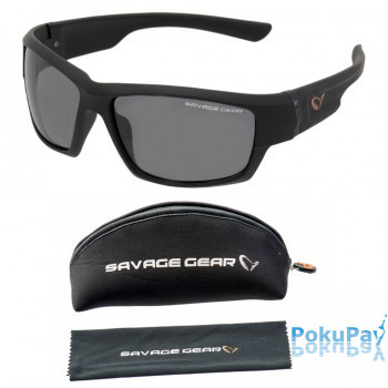 Окуляри Savage Gear Shades Polarized Sunglasses Floating Dark Grey (Sunny)