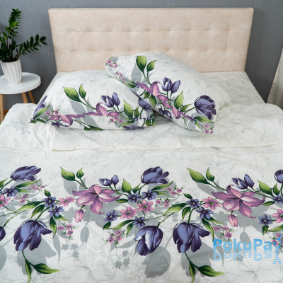 Комплект постельного белья Le Confort  «Цветы весны» 200x220 Бязь