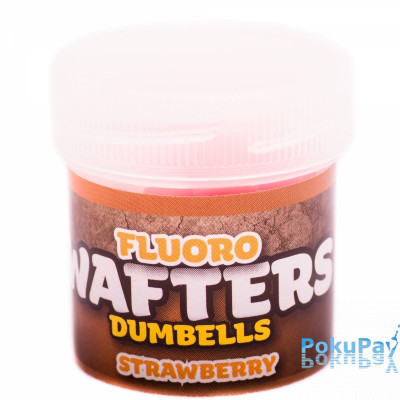 Бойлы CCBaits Fluoro Wafters Strawberry 20шт (CCB003064)