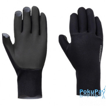 Рукавички Shimano Chloroprene EXS 3 Cut Gloves M black