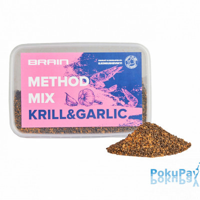 Метод Мікс Brain Krill &amp; Garlic (криль+часник) 400g