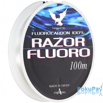 Флюорокарбон Yamatoyo Razor Fluoro 100m 0.26mm 10LB Clear-Fluoro