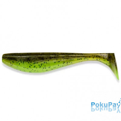 Віброхвіст FishUP Wizzle Shad 2 #204 Green Pumpkin/Chartreuse 10шт