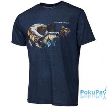 Футболка Savage Gear Cannibal T-Shirt M blue