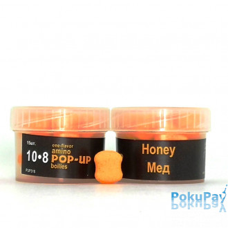 Grandcarp Amino Pop-Ups one-flavor Honey (Мед) 10•8mm 15шт (PUP518)