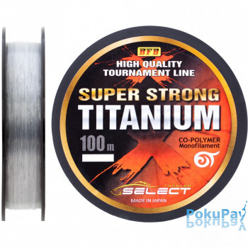 Волосінь Select Titanium 100m 0.13mm 2.2kg Steel