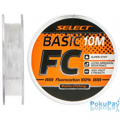 Флюорокарбон Select Basic FC 10m 0.33mm 13lb/6kg