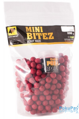 Бойлы CCBaits Mini Bitez Mulberry 10mm 200g + Pop-Ups 15шт (К199059)