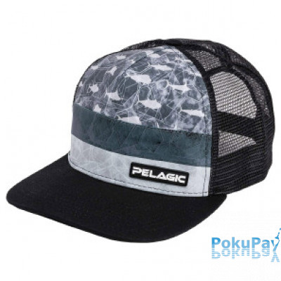 Кепка Pelagic Alpha Snapback Fishing Hat ц:grey