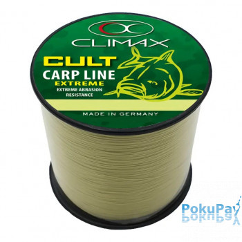 Волосінь Climax CULT Carp Extreme Line 1500m 0.28 5.9kg mattolive