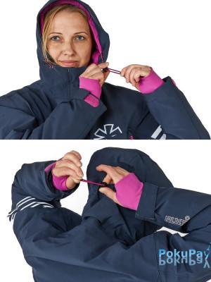 Куртка жіноча мембранна зимова Norfin Nordic Space Blue (До -30) XL (542004-XL)