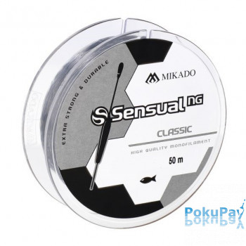 Леска Mikado Sensual NG Classic 50m 0.16mm 3.4kg прозрачный (ZSN500-50-016)