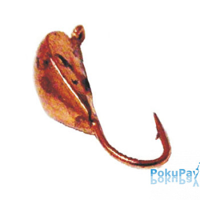 Мормышка вольфрамовая Sunfish Ракушка с ушком 0,6г 3мм Медь (2230-CU)
