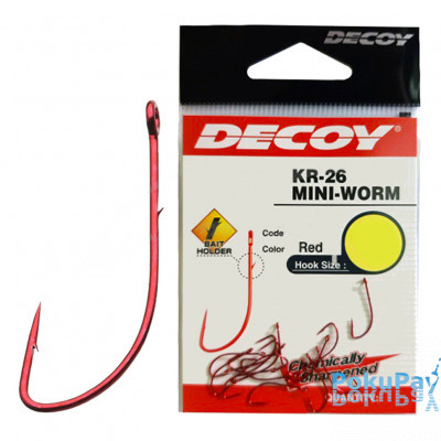 Гачок Decoy KR-26 MINI-Worm 14, 15 шт