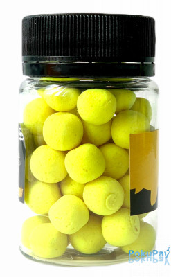 Бойлы CCBaits Fluoro Pop-Ups Honey (Мед) 10mm 20g (CCB002759)