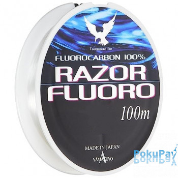 Флюорокарбон Yamatoyo Razor Fluoro 100m 0.247mm 8LB Clear-Fluoro
