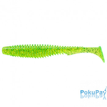 Віброхвіст FishUP U-Shad 2.5 #026 Flo Chartreuse/Green 9шт