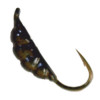 Мормышка вольфрамовая Sunfish Опарыш с ушком 0,46г 3мм Черная (4230-BN)