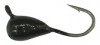 Shark Капля с ушком 0,95г диам. 4 мм крючок D14 ц:черный