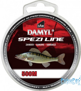 Леска DAM Damyl Spezi Line Zander 500m 0.25mm 5.6kg светло-коричневый (66633)