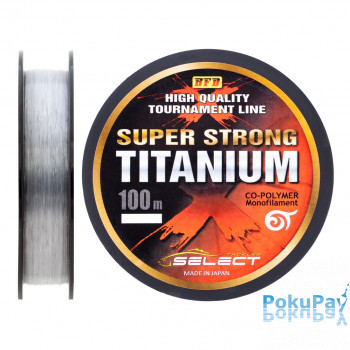 Волосінь Select Titanium 100m 0.15mm 3.8kg Steel