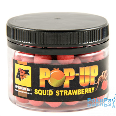 Бойлы CCBaits Pop-Ups Squid-Strawberry 10mm 35gr (CCB001857)