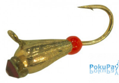 Shark Капля с ушком 0,267г диам. 2,5 мм крючок D18 ц:медь