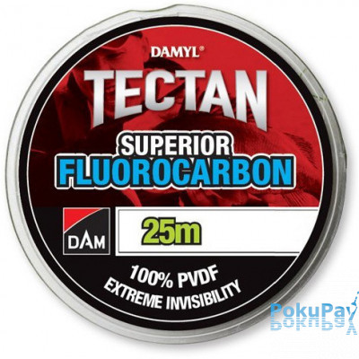 Флюорокарбон DAM Tectan Superior Fluorocarbon NEW 25m 0.12mm 1.3kg прозрачная (60625)
