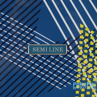 Валіза Semi Line 20 (S) Blue Pattern (T5652-1)