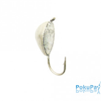 Мормышка вольфрамовая Sunfish Мидия с ушком 0,60г 3мм Никель (2430-NI)