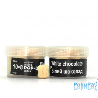 Grandcarp Amino Pop-Ups one-flavor White Chocolate (Білий шоколад) 10•8mm 15шт (PUP521)
