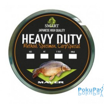 Волосінь Smart Heavy Duty Sinking 150m 0.18mm 2.98kg чорний