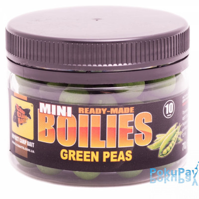 Бойлы CCBaits Ready-Made Green Peas 10mm 70gr (CCB001809)