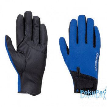 Перчатки Shimano Pearl Fit 3 Cover Gloves XL blue