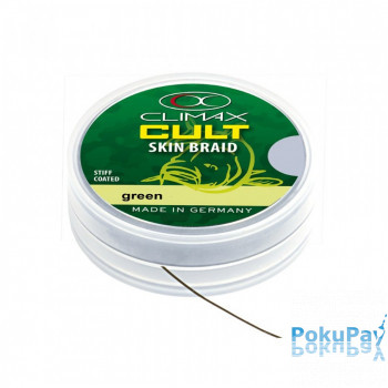 Поводковий матеріал Climax Cult Skin Braid 15m 20lb camou green