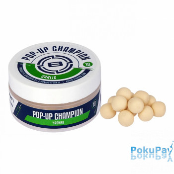 Бойли Brain Champion Pop-Up Garlic (часник) 10mm 34g
