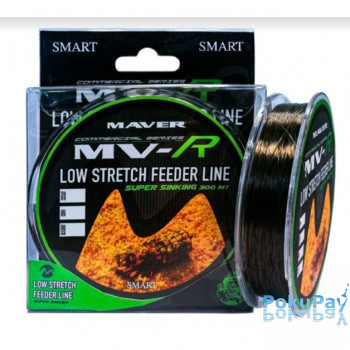 Волосінь Smart MV-R Low Stretch Feeder Line 300m 0.24mm 5.9kg коричневий