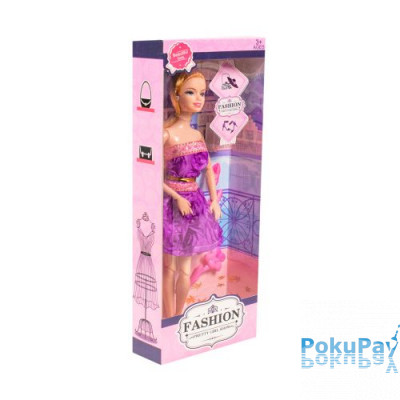 .Кукла 29см YBY120BБлондинки-Фиолетовый.