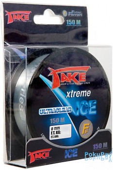 Леска Lineaeffe Take Xtreme Ice 150m 0.14mm 2.8kg ультрапрозрачная (3300114)
