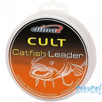 Повідковий матеріал Climax Cult Catfish Leader 20m 1mm 100kg сірий