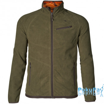 Куртка Seeland Vantage Reversible Fleece 2XL зелений/оранжевий