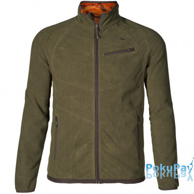 Куртка Seeland Vantage Reversible Fleece 2XL зелений/оранжевий