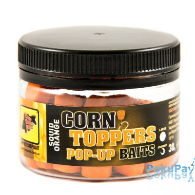 Насадка CCBaits Corn Toppers Pop-Ups Squid Orange 30g (CCB001376)